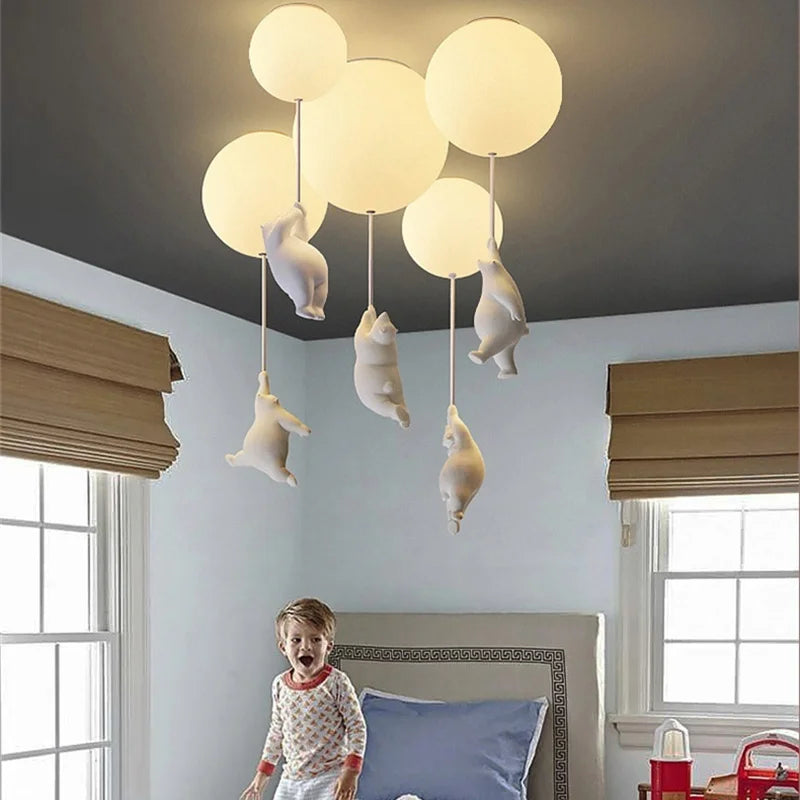 PolarBear Glow Chandelier Light